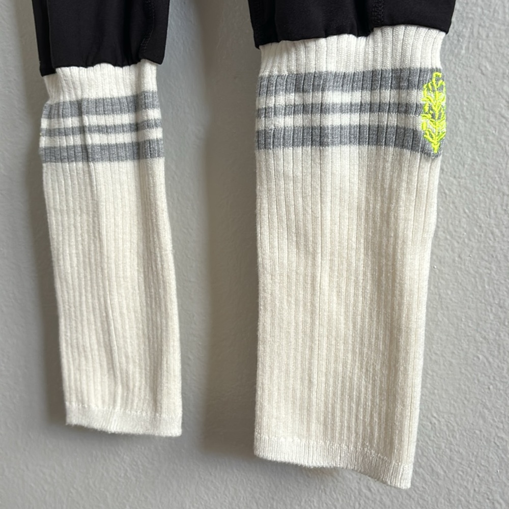 Free People Sock It To Me Black High Waisted Legging - Picture 8 of 8
